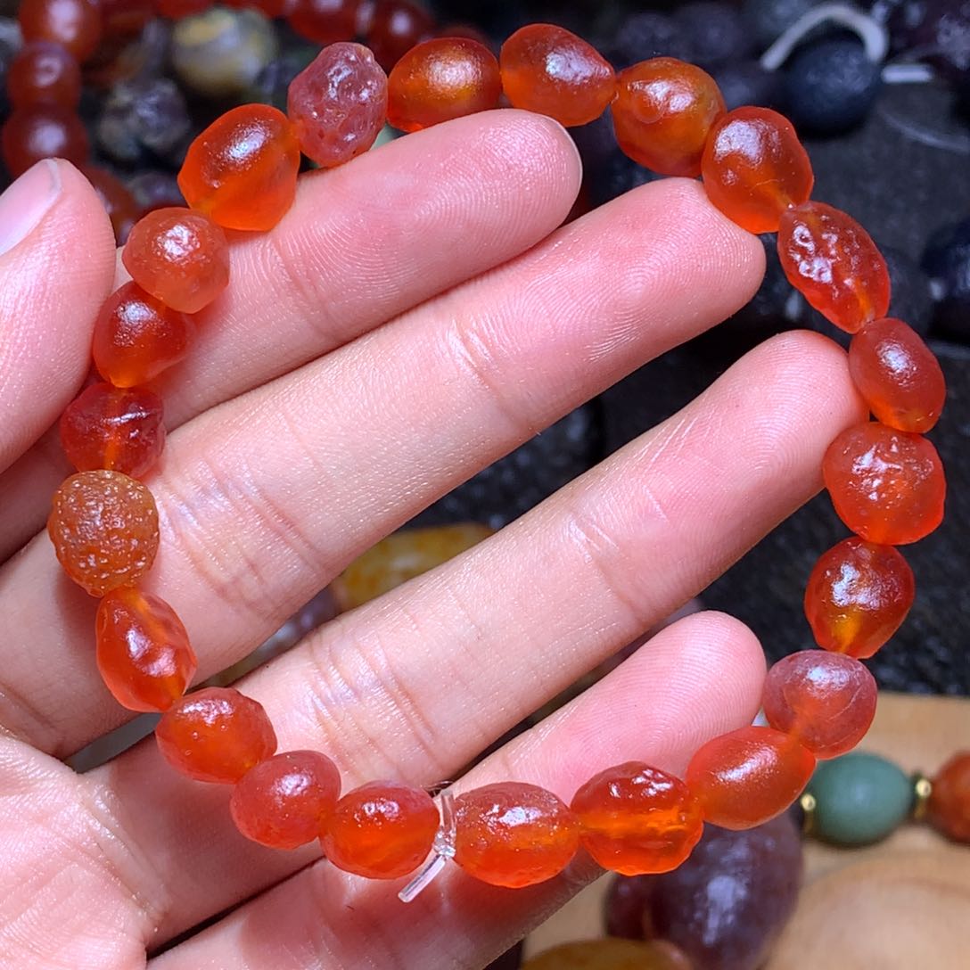 未镶嵌玛瑙/玉髓珠宝半成品