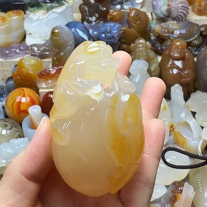 玛瑙/玉髓未镶嵌饰品