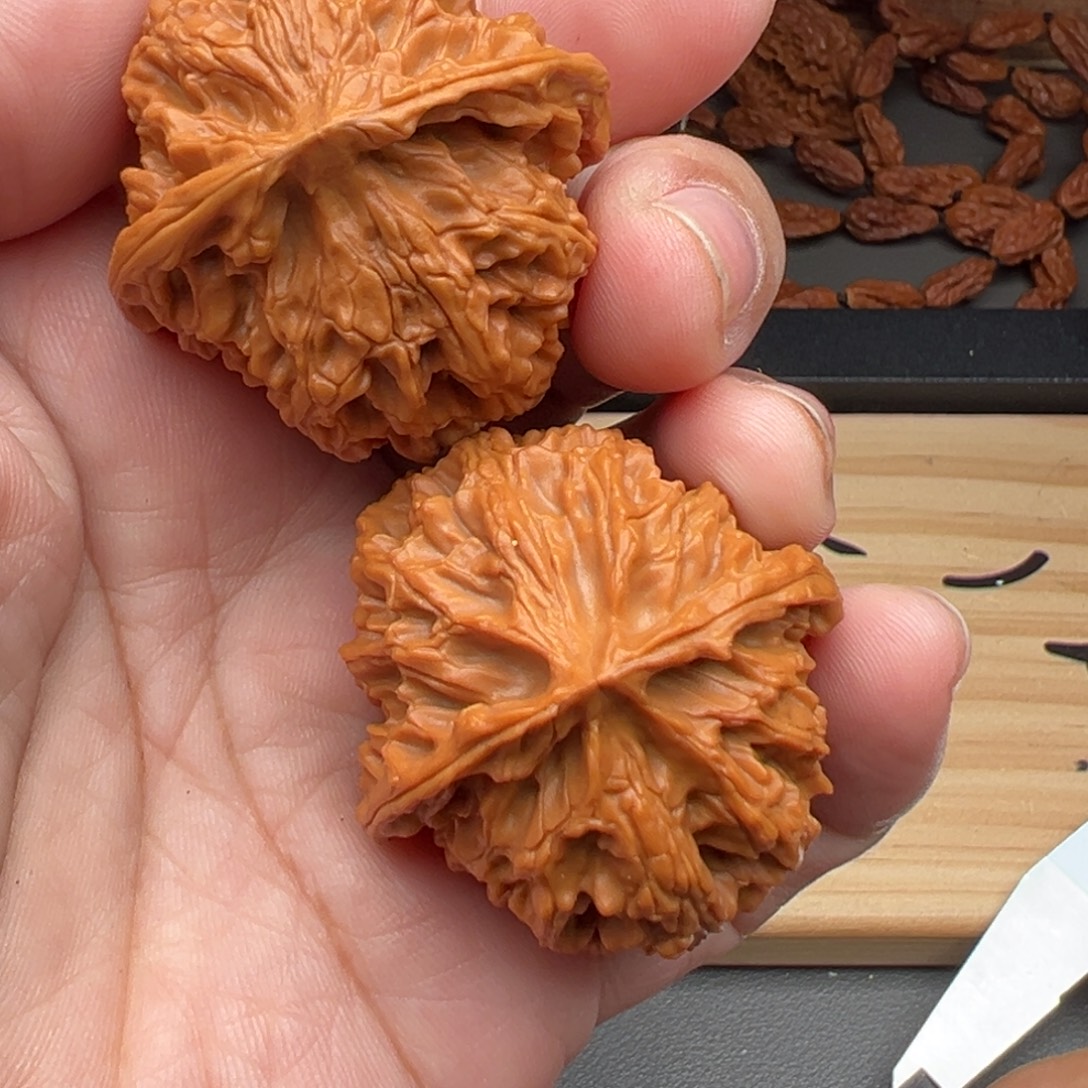 文玩核桃把件苹果39