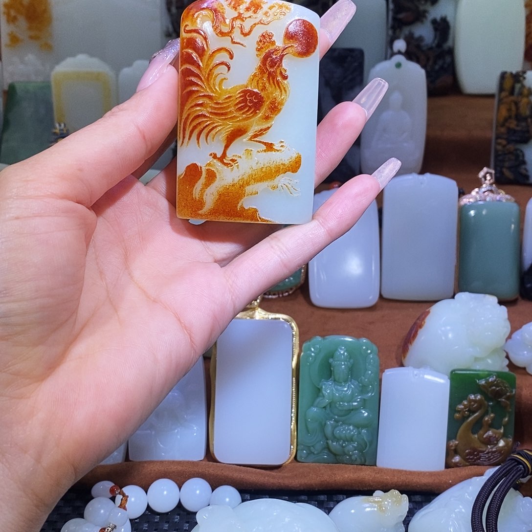 和田玉颈饰未镶嵌一**ˣ