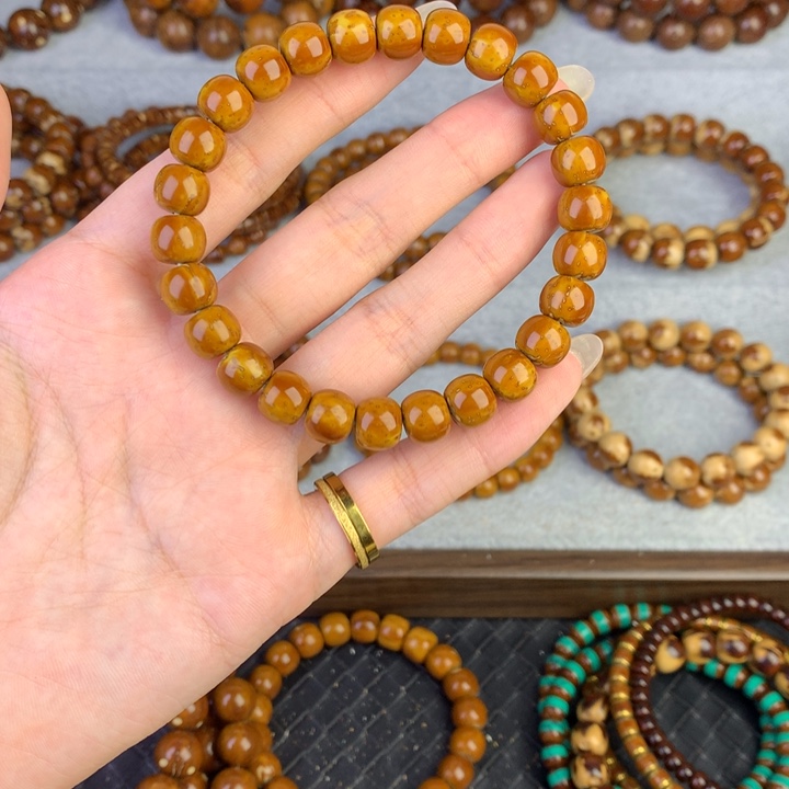 别***、手串紫金鼠实心老型9