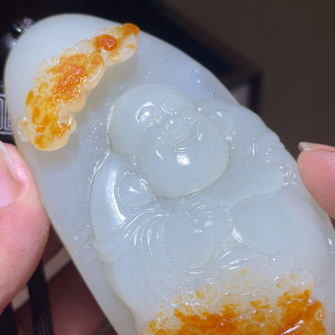 和田玉未镶嵌颈饰D1