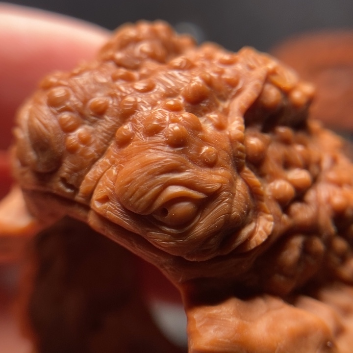 纯手工蛤蟆头金蟾扳指