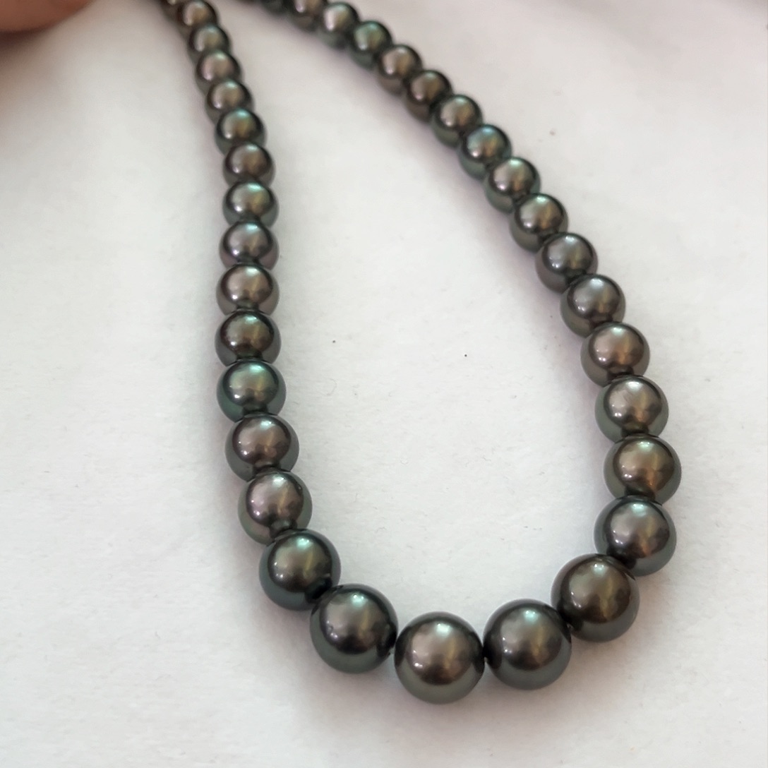 海水珍珠颈饰未镶嵌8-11