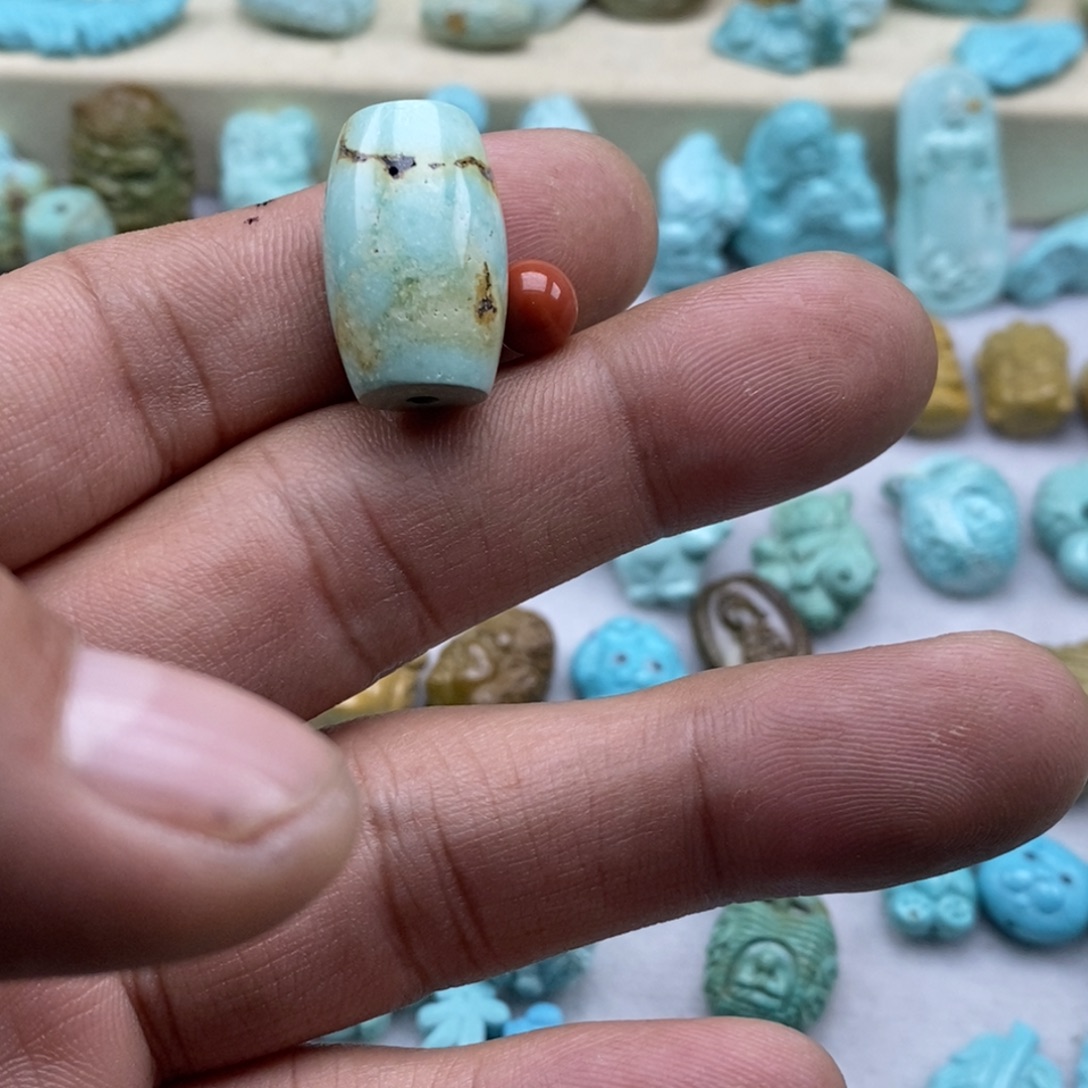 波***金南红玛瑙未镶嵌手链