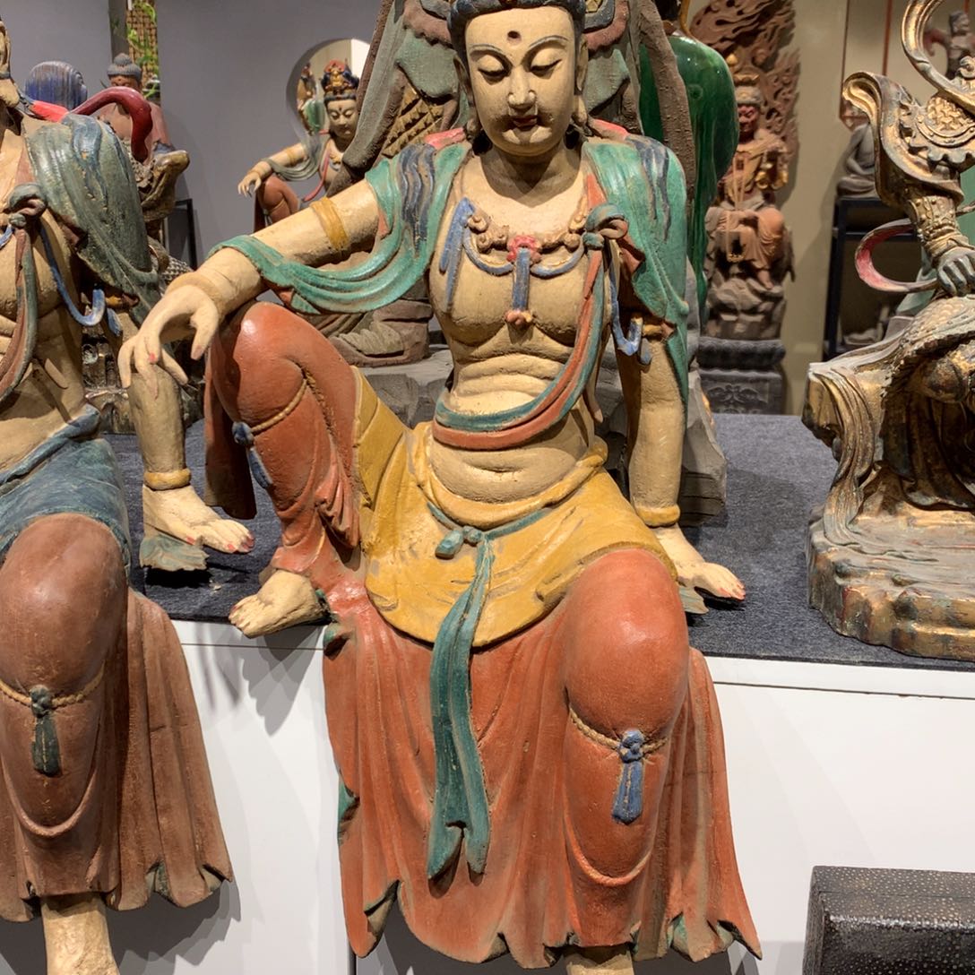 *****木不包邮 木雕摆件高62厘米