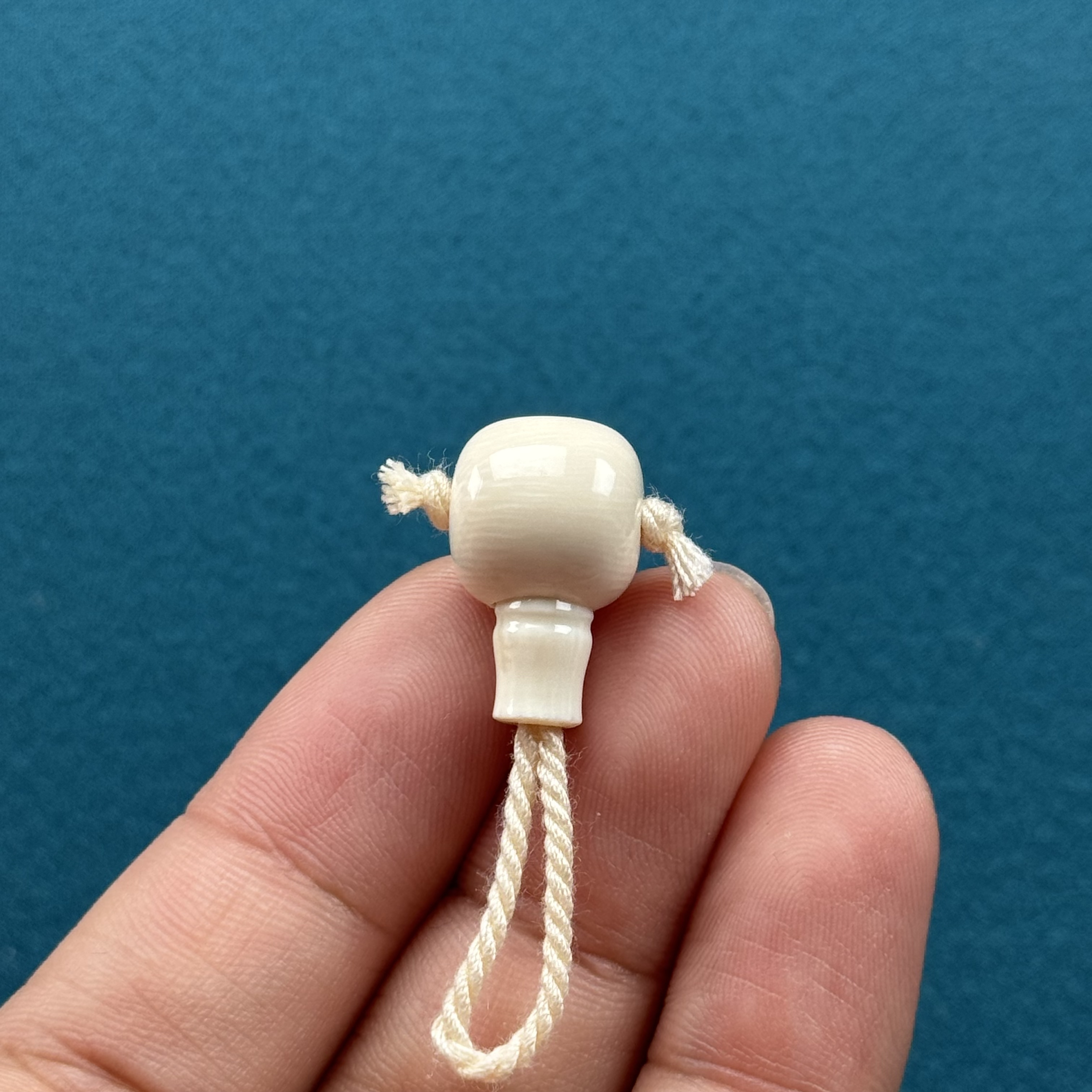 P16-19天然猛犸牙 藏式分体三通 11.5*19mm一物一图支持鉴定