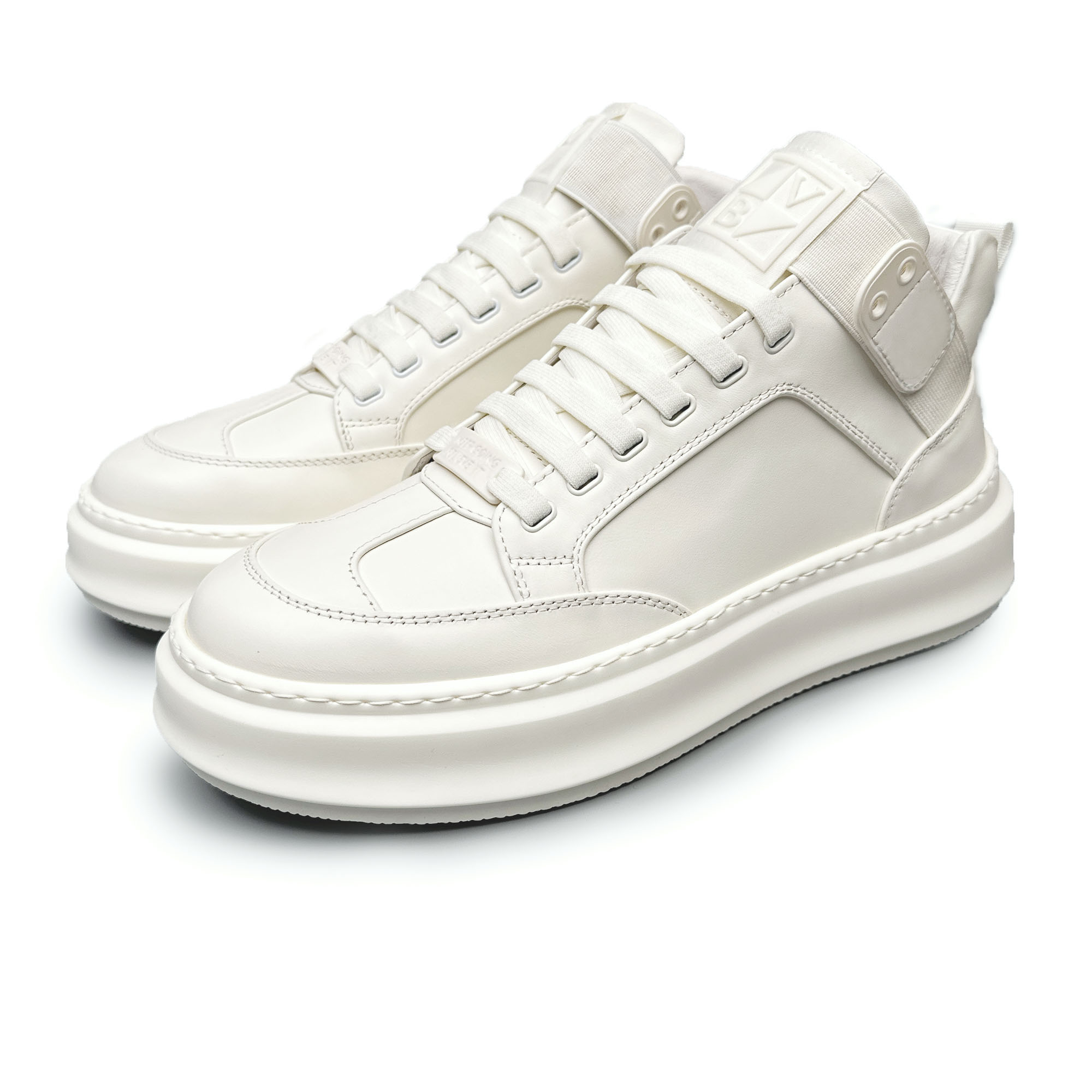 BIEUBRAYR/【有单有棉】胎牛皮轻奢百搭软弹中帮休闲漫步运动鞋