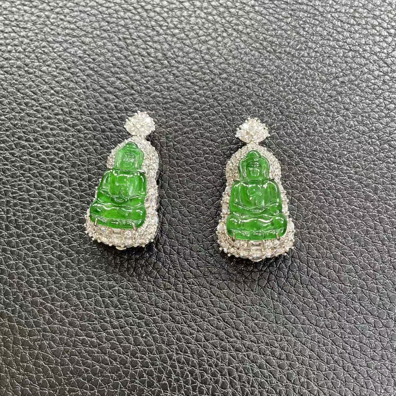 【云】翡翠观音吊坠多样性发其一@k