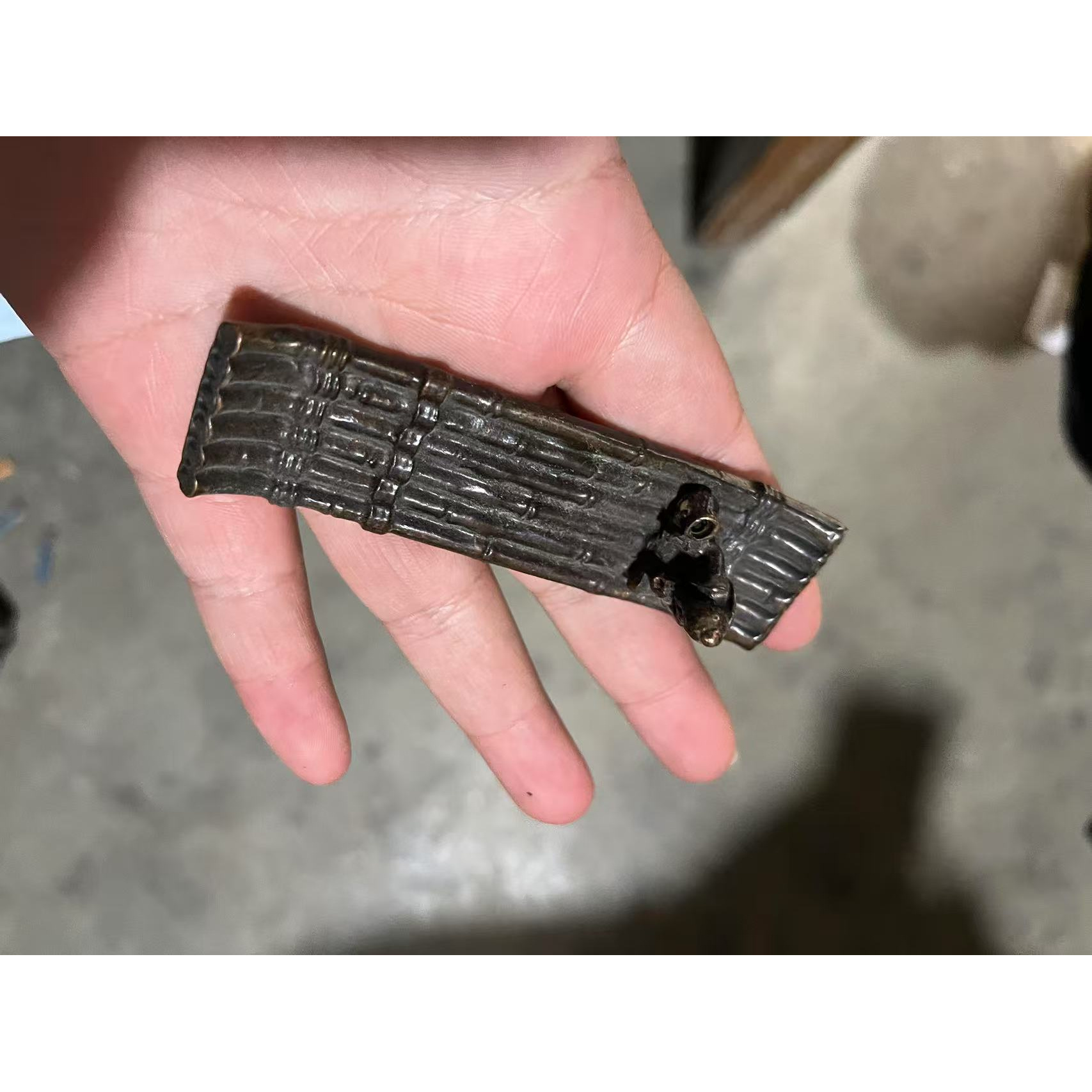 精品摆件好漂亮竹船