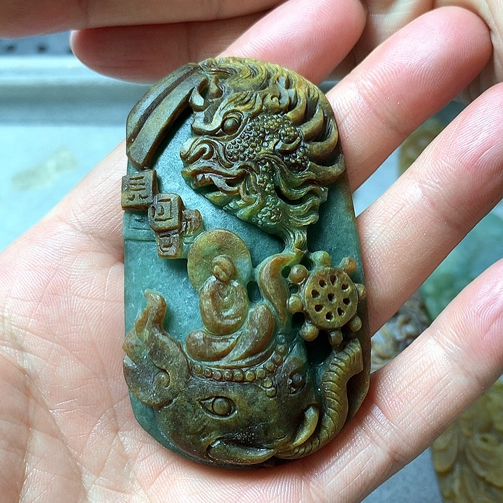未镶嵌定制翡翠柒*后缅甸翡翠红翡一念之间