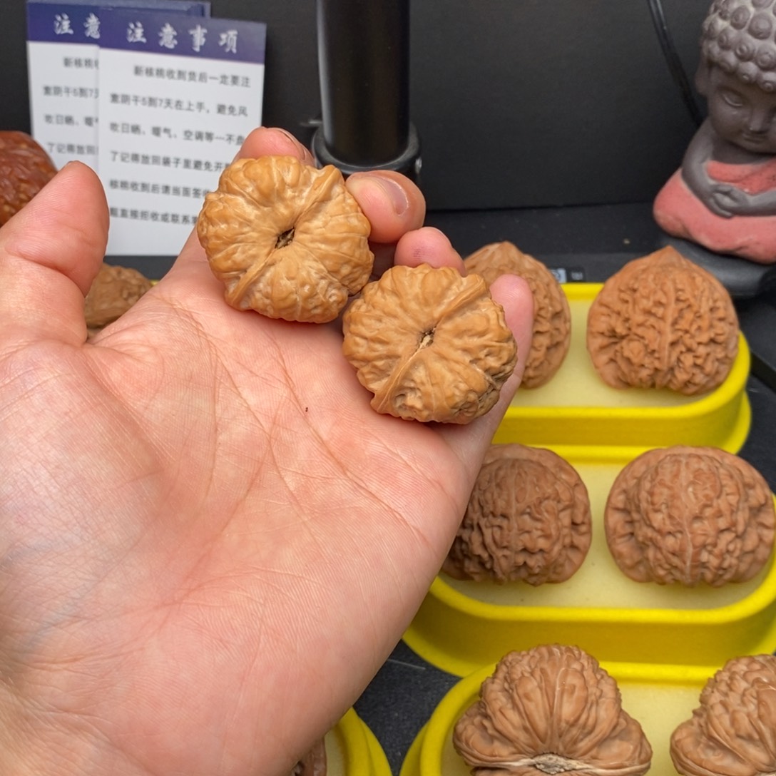 把件核桃35+蛤蟆头修