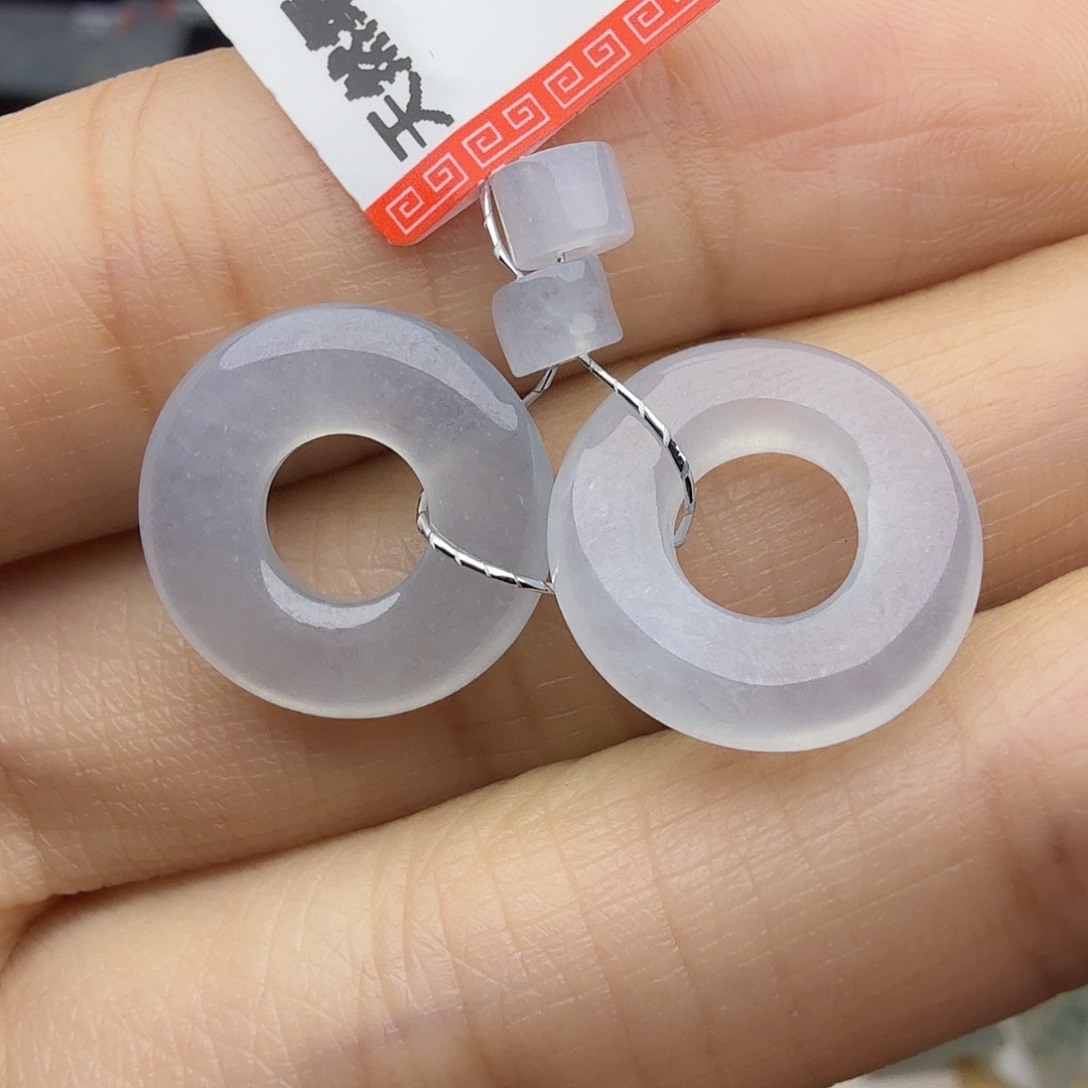 北***馨翡翠未镶嵌颈饰天然缅甸翡翠A货