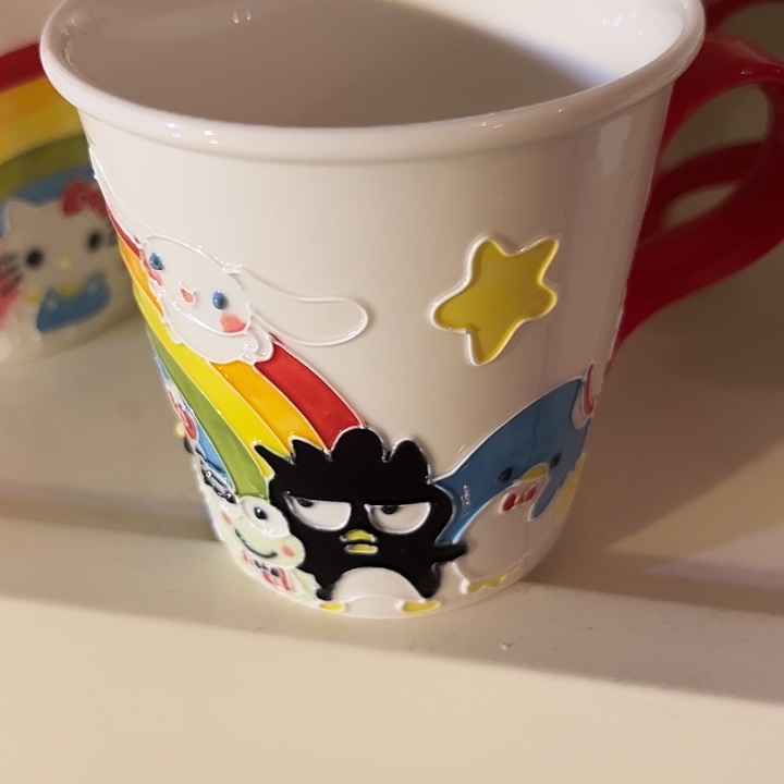 摆件陶不退不换卡通手绘