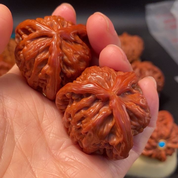 I***i核桃手串/手链工艺核桃