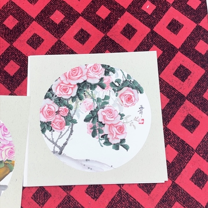 国画50/50纯手绘国画作品