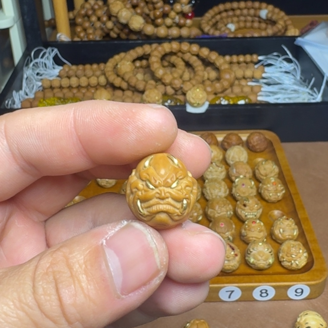 物***择核桃手串/手链牛佛爷