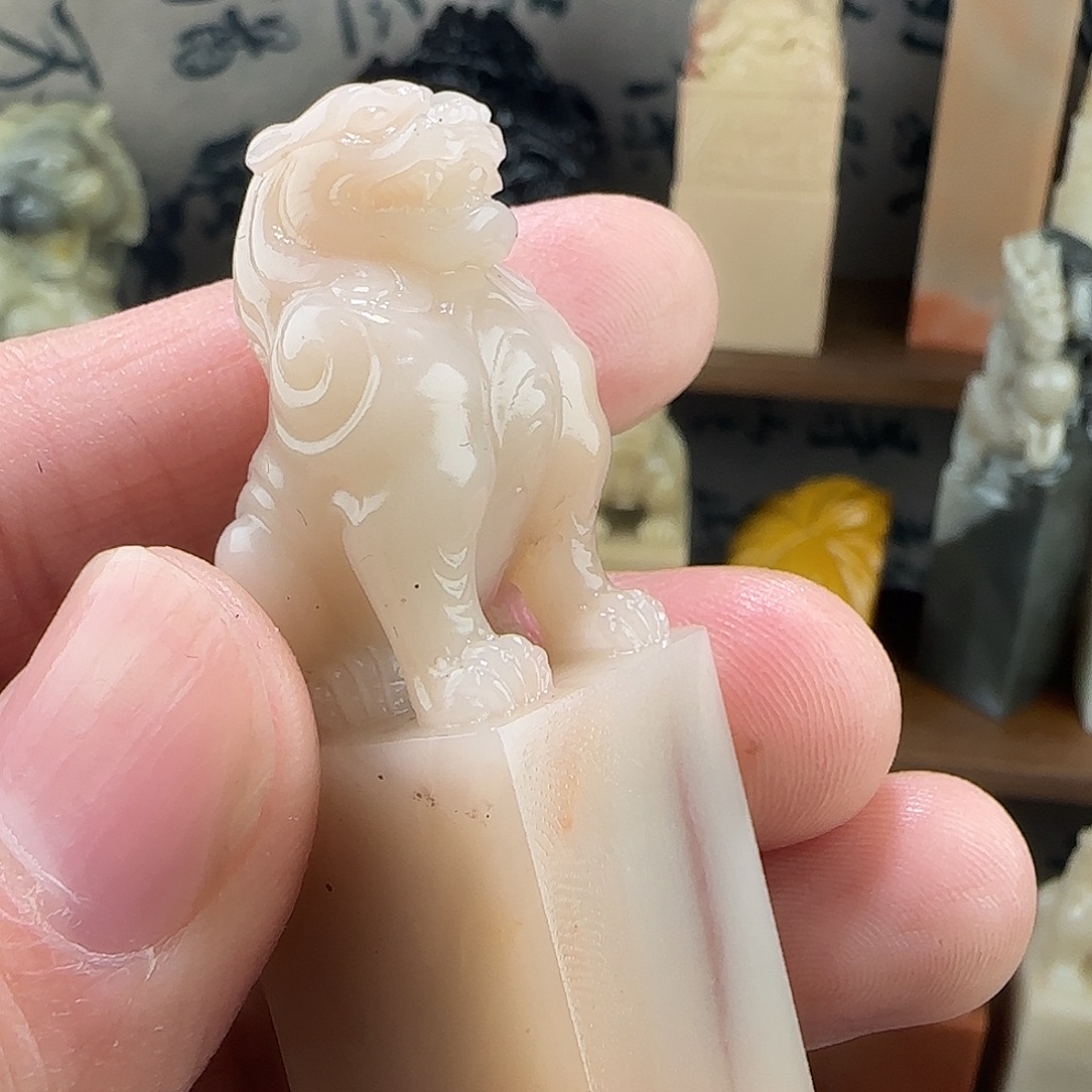 寿山石印石010老挝保利石