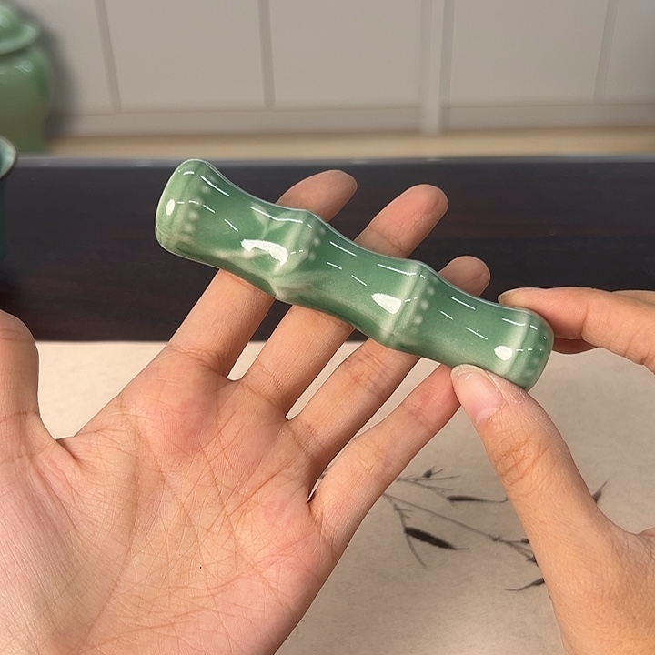 龙泉云间青瓷小米茶器