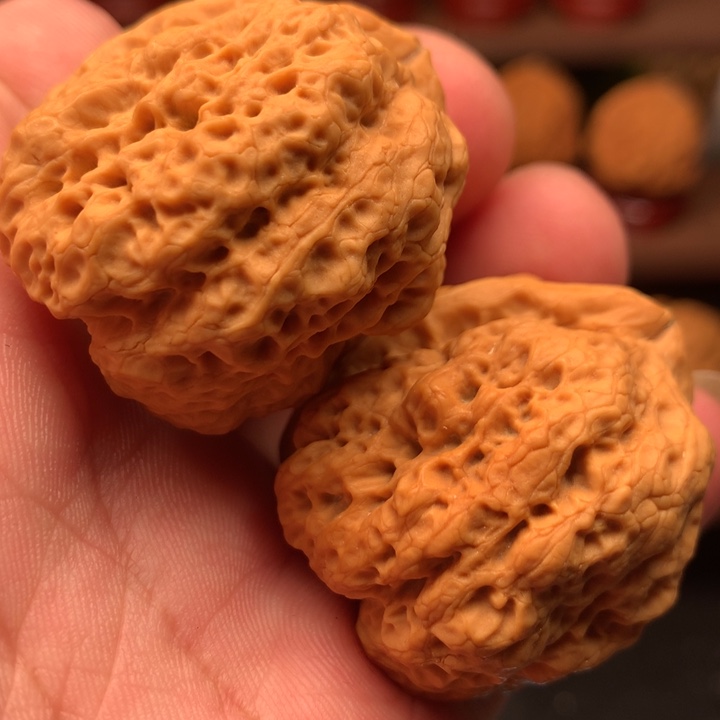 文玩核桃吊坠蛙神