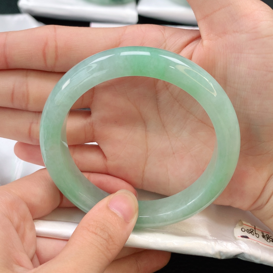 翡翠未镶嵌手镯翡翠58