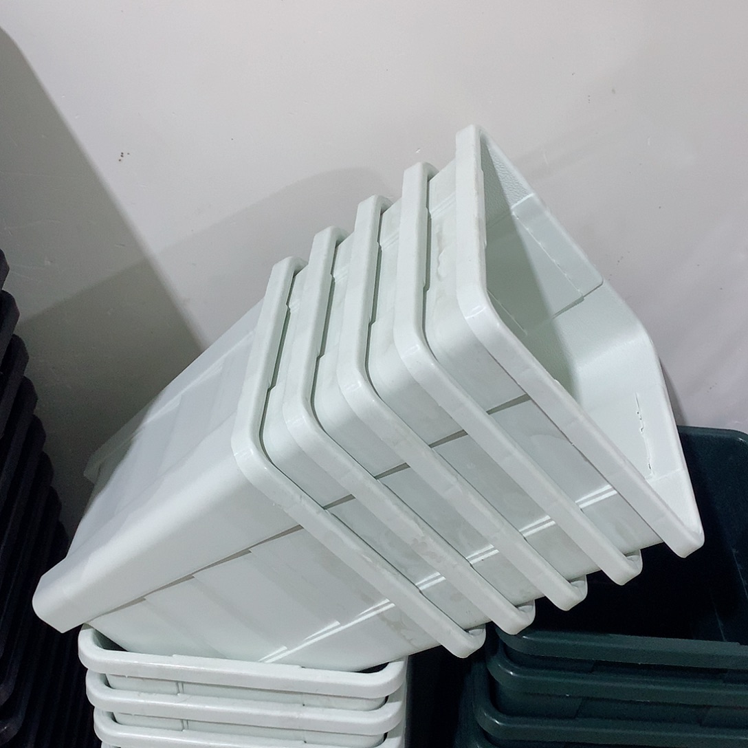 树脂方口16白5个无托