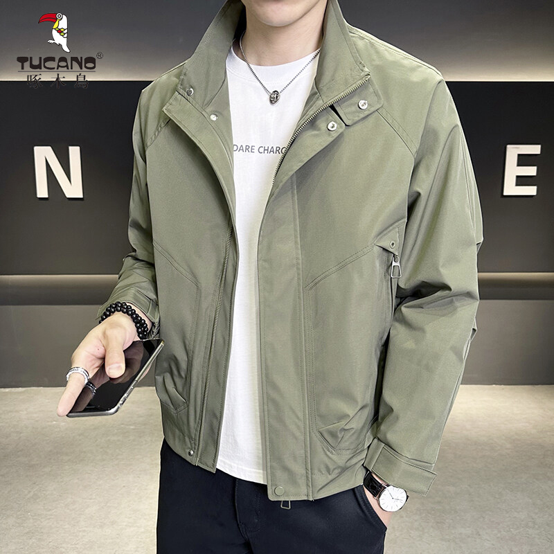 TUCANO/啄木鳥秋冬季加棉加厚档次保暖夹克时尚立领潮流休闲帅气