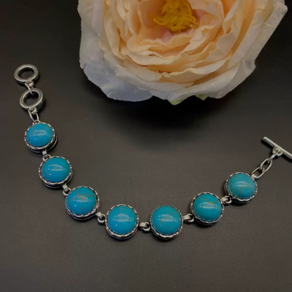 铜合金仿水晶手链 【3887】Emily Vintage珍藏款