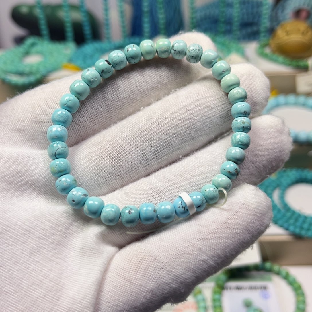 绿松石未镶嵌手链