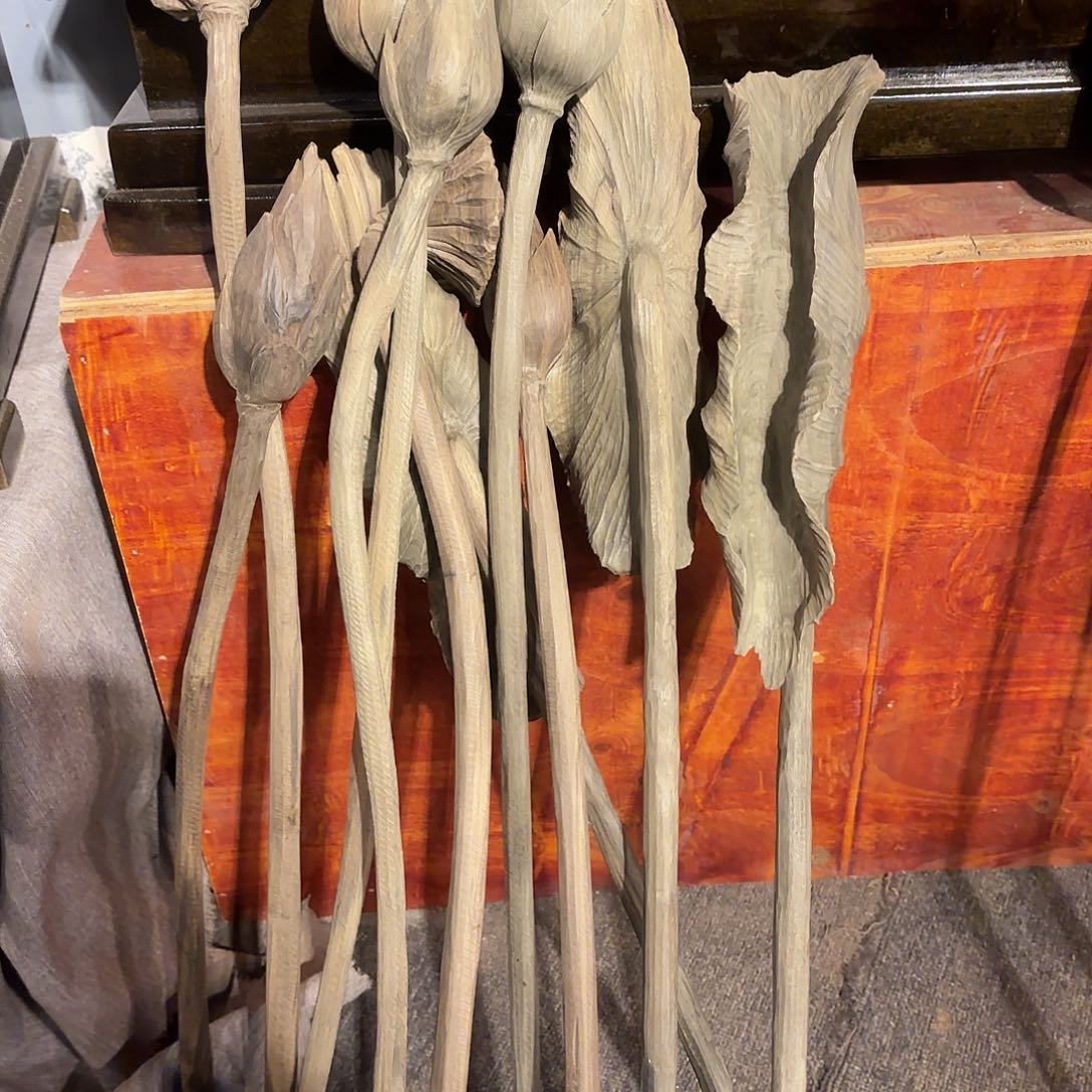 金丝楠金丝楠木插花180一支