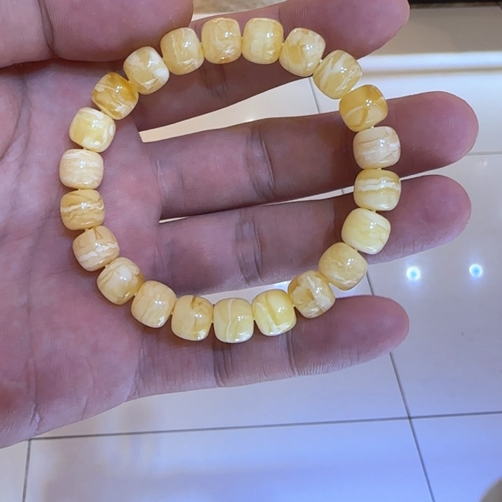 手链琥珀未镶嵌蜜蜡