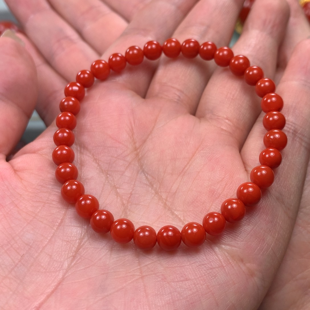 未镶嵌手串南红玛瑙