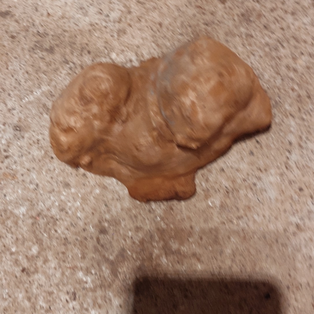 紫***猫荔枝木随形木材一个