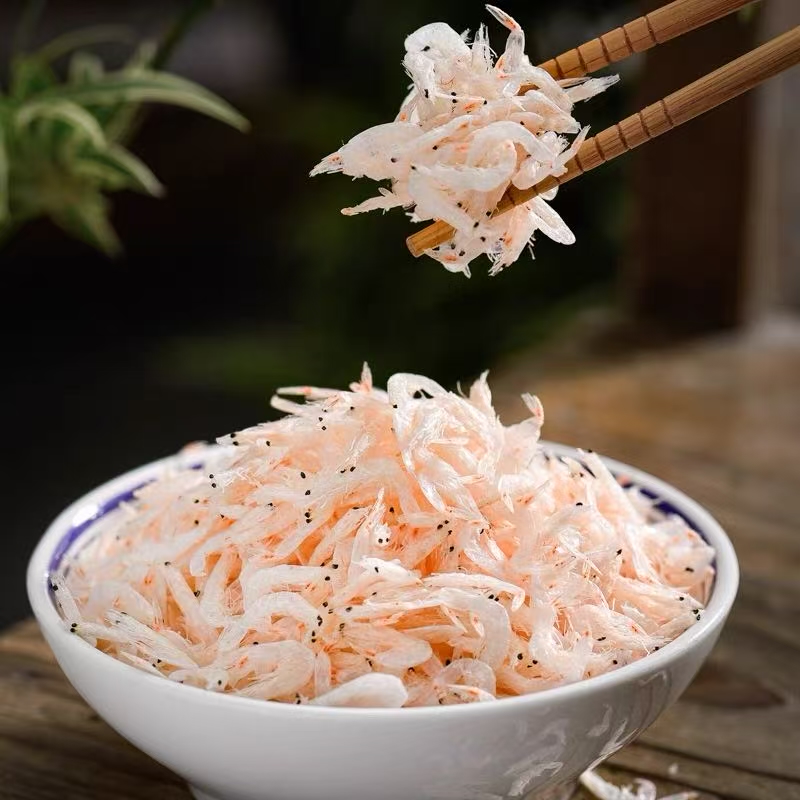 【海隆旺】无盐优质淡干虾皮干净新鲜回味鲜甜有肉感