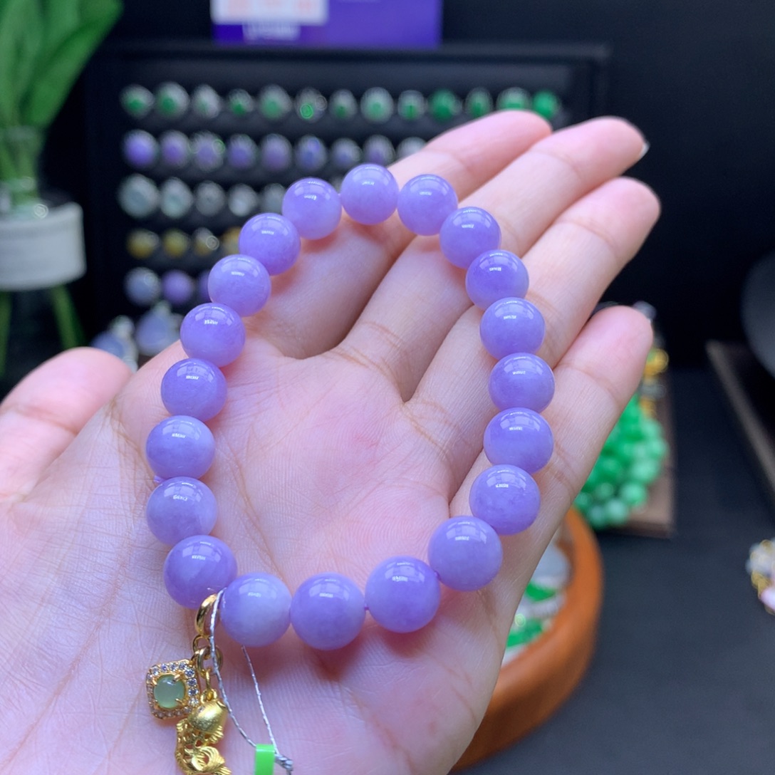 翡翠未镶嵌颈饰天然