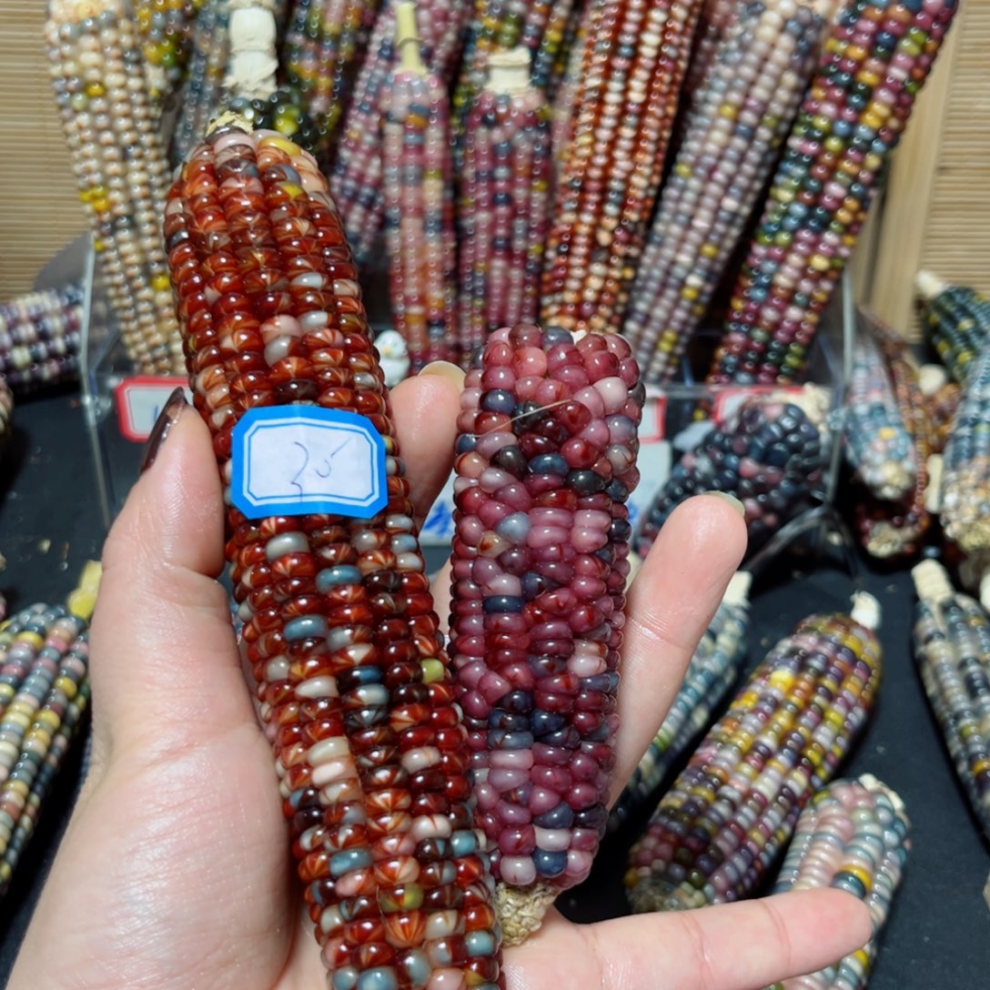 是****直播间七彩文玩玉米链接