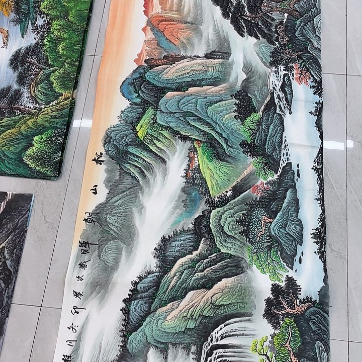 国画在这种装修正在做