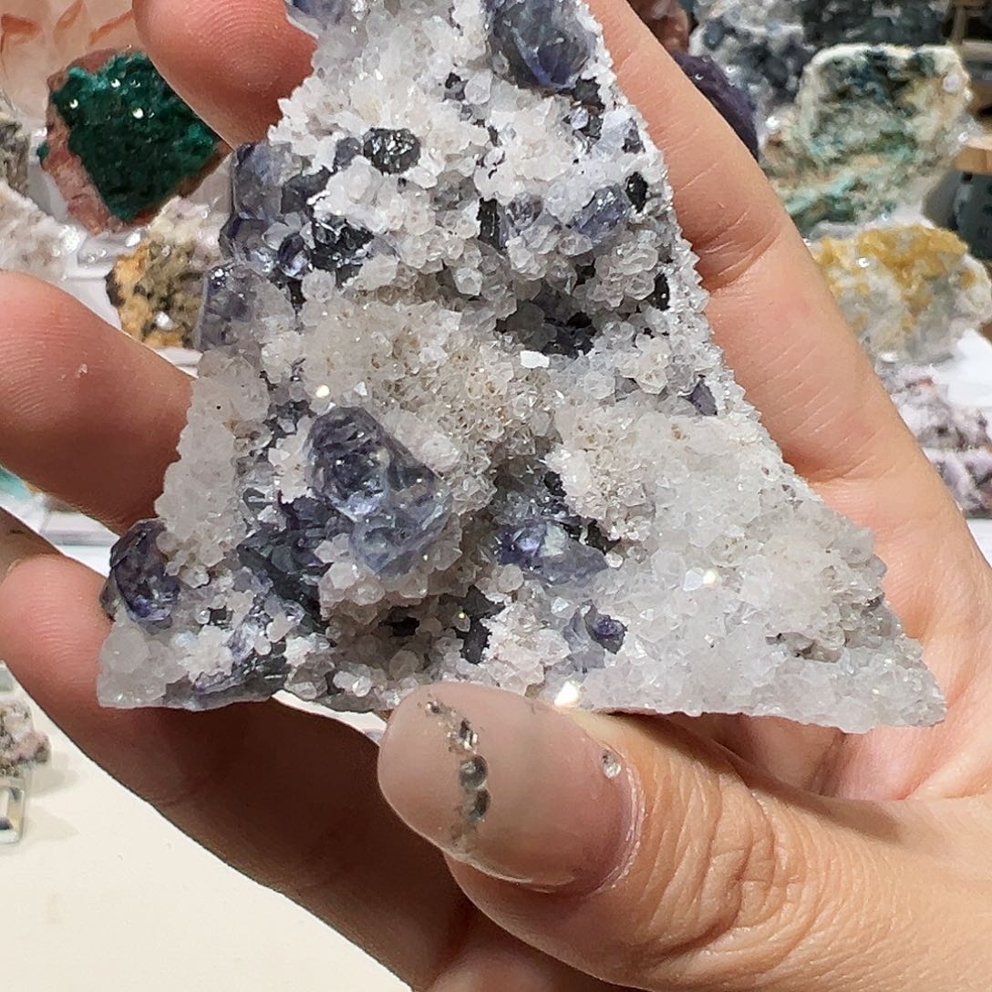 石材福建蓝芯莹石