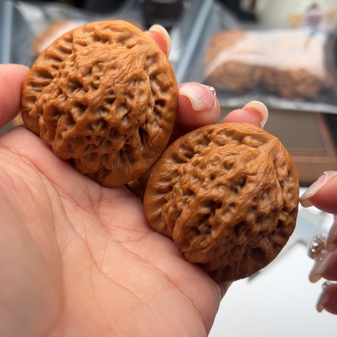 文玩核桃把件金公子44