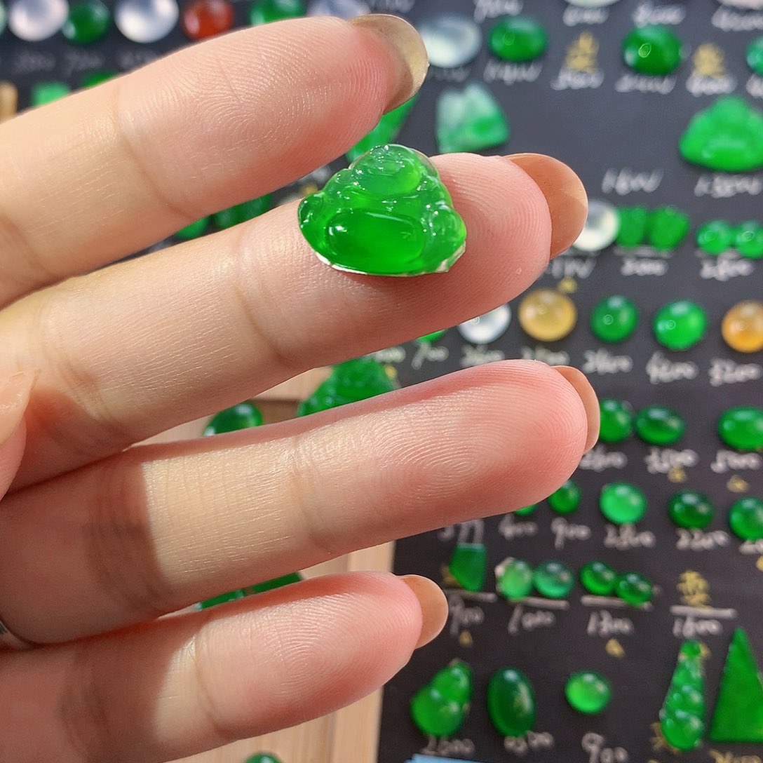 翡翠未镶嵌颈饰纯天然翡翠a货