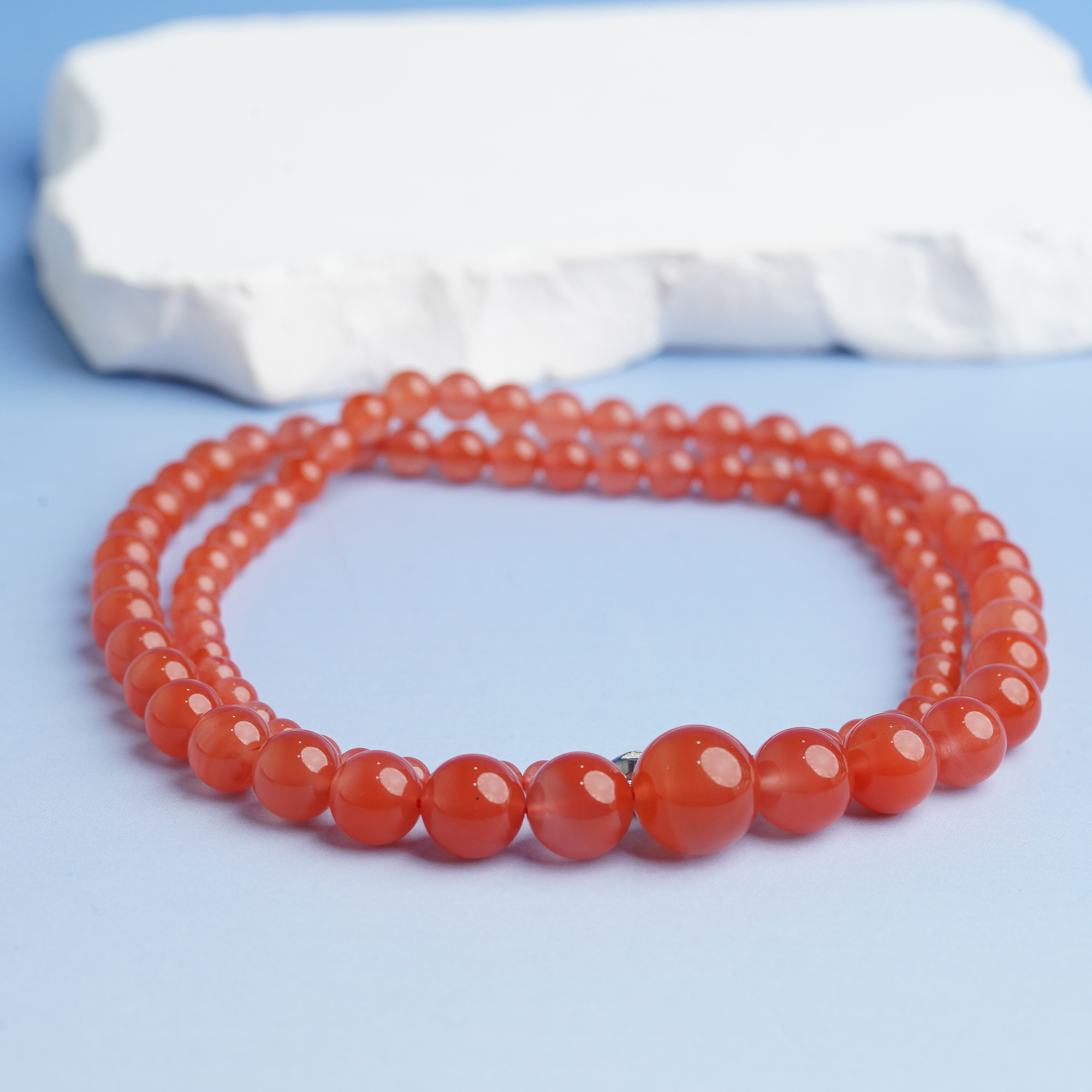 【铭记珠宝】南红塔链14-3DM176H770【多样性发一】