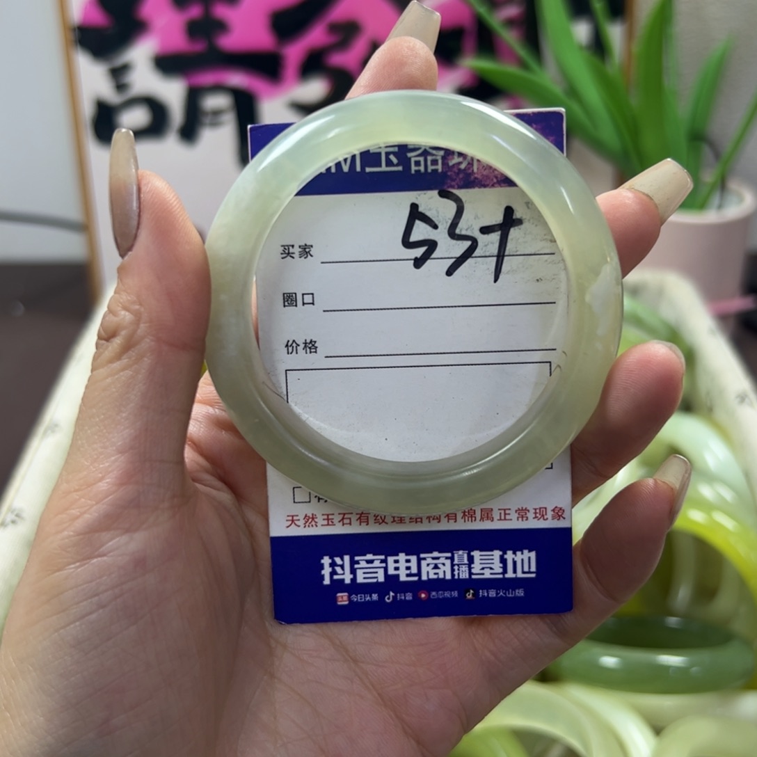 蛇纹石玉手镯未镶嵌274
