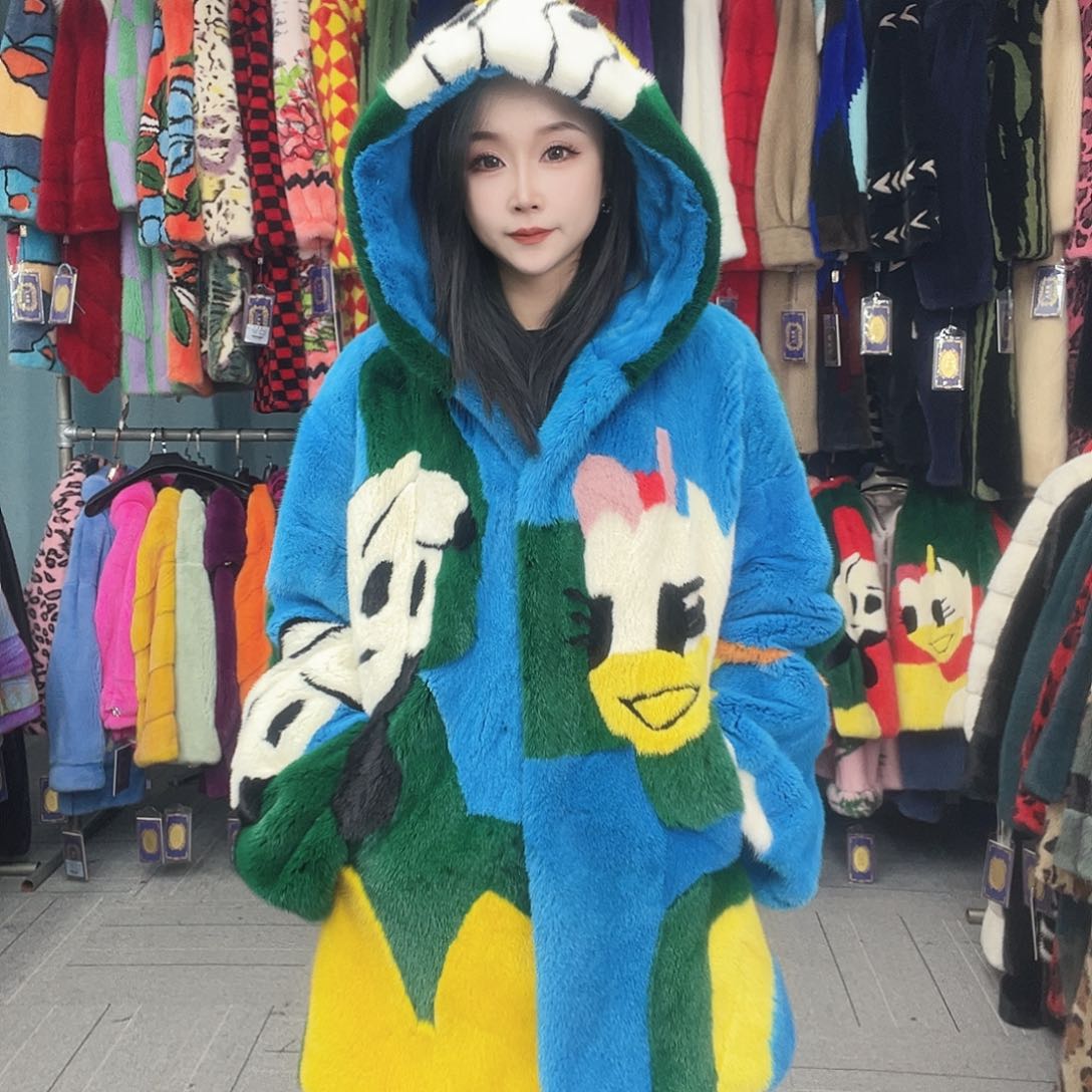 貂皮大衣时尚潮流