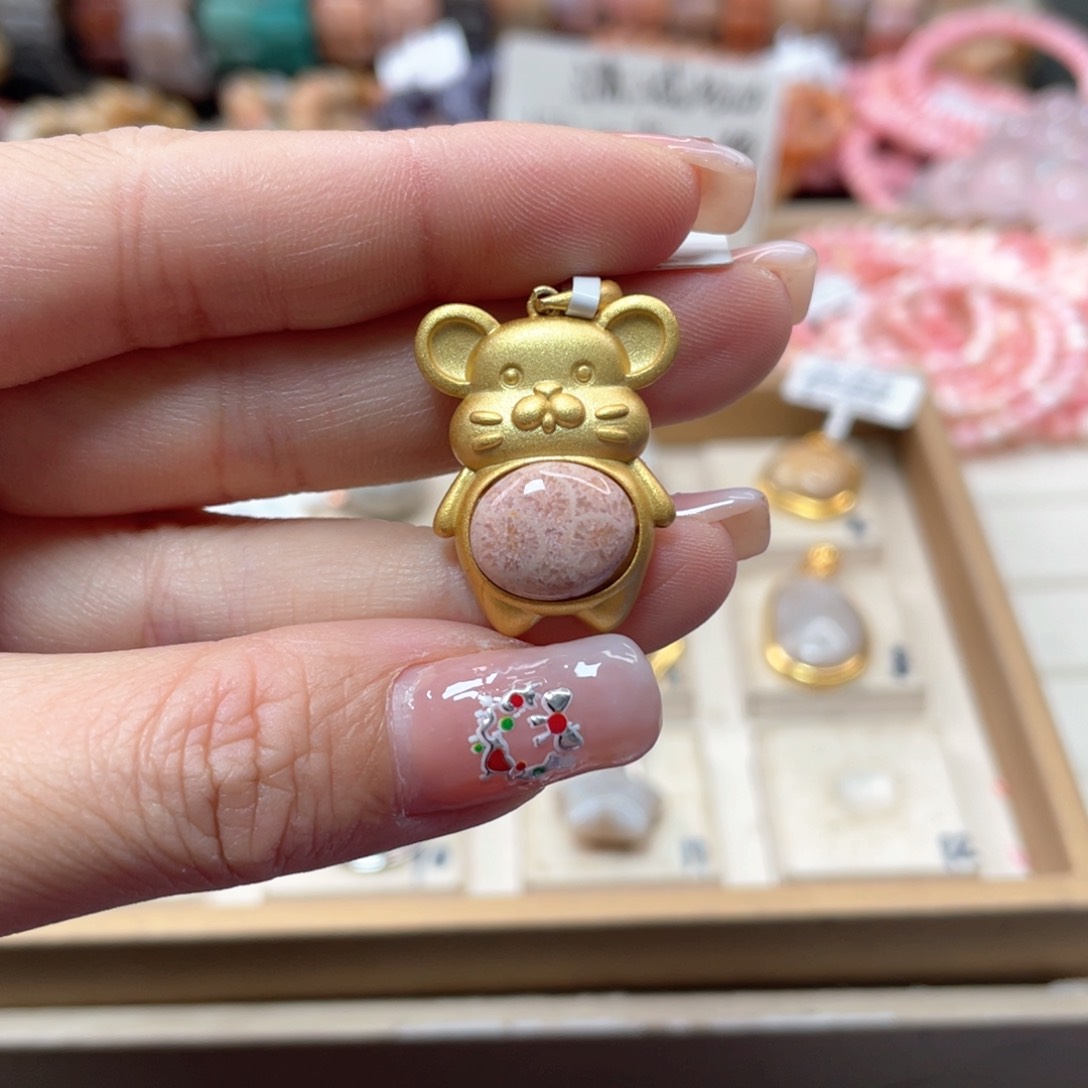 未镶嵌手链硅化玉?****058