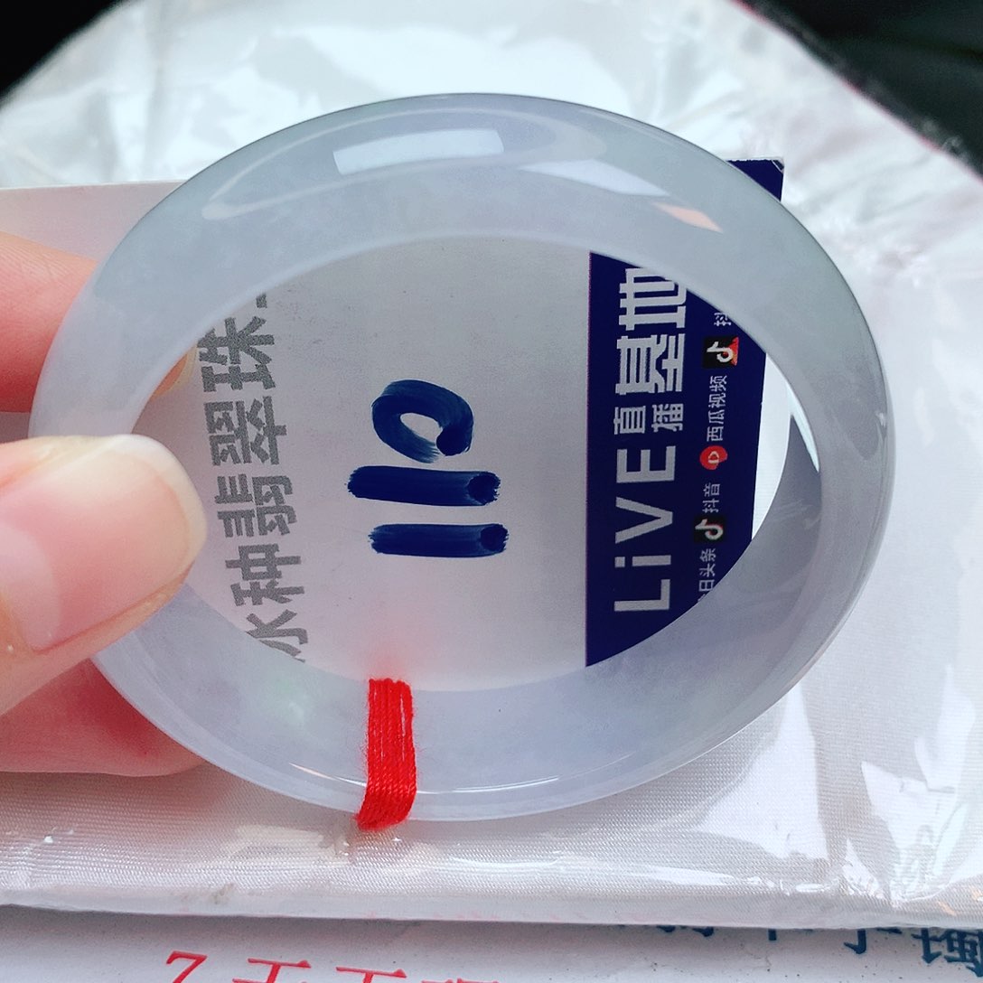 翡翠手镯未镶嵌缅甸天然A货翡翠手镯