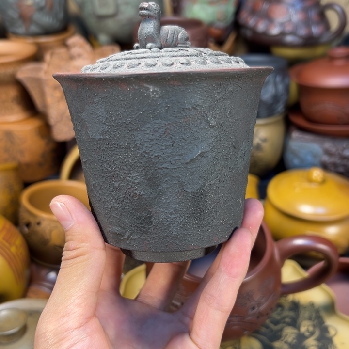 茶杯紫砂宜兴紫砂杯子