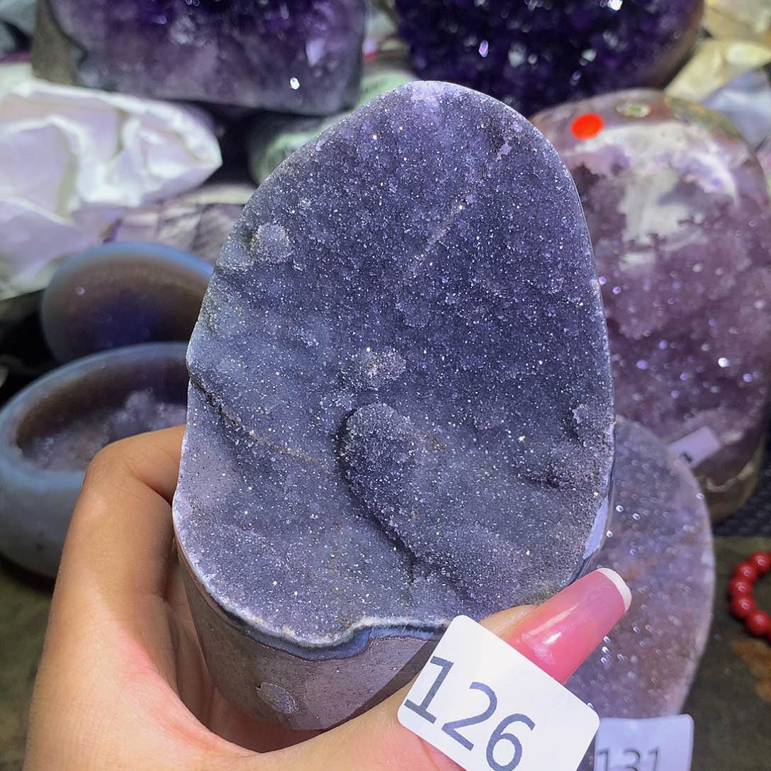 紫晶大型摆件（非配饰）未镶嵌