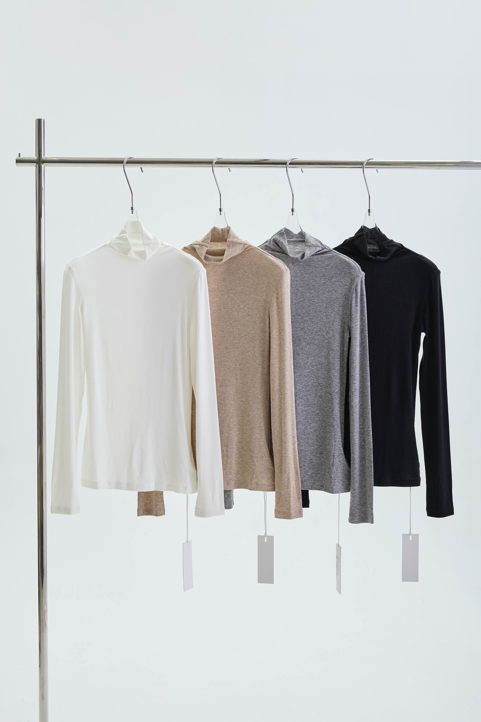 HTT小众设计感原创百搭纯色修身显瘦T恤上衣5521007