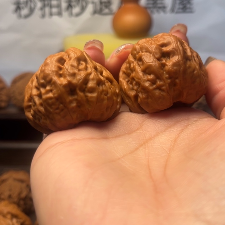 方***解吊坠桃核蛤蟆头41