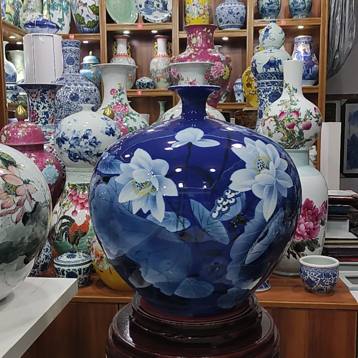 瓷片景德镇陶瓷花瓶子子